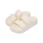 Ecru[Minimalist Style Solid Color Double Strap]