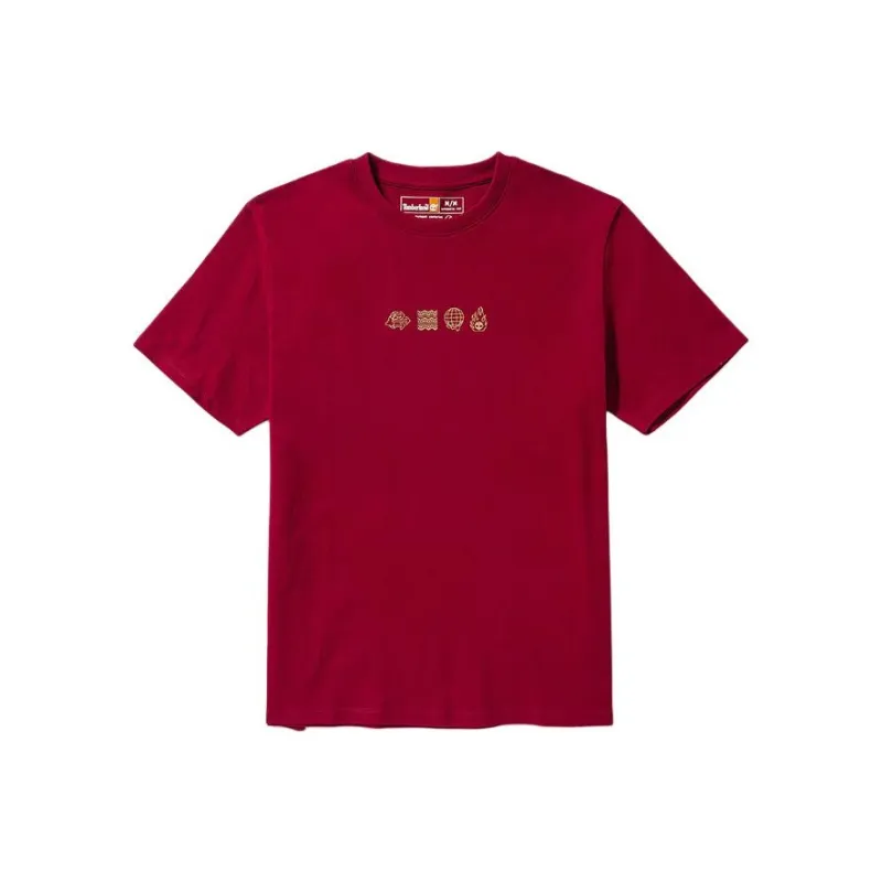 Timberland T Shirt Unisex Bicycle Red-0
