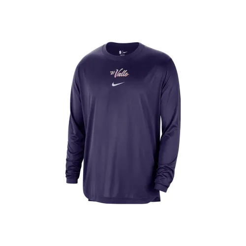 Nike T Shirts Men Ink Purple