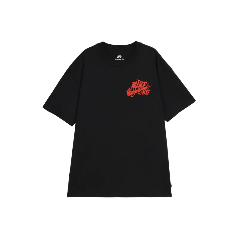 Nike Dragon New Year's Collection T Shirts Men Black-0