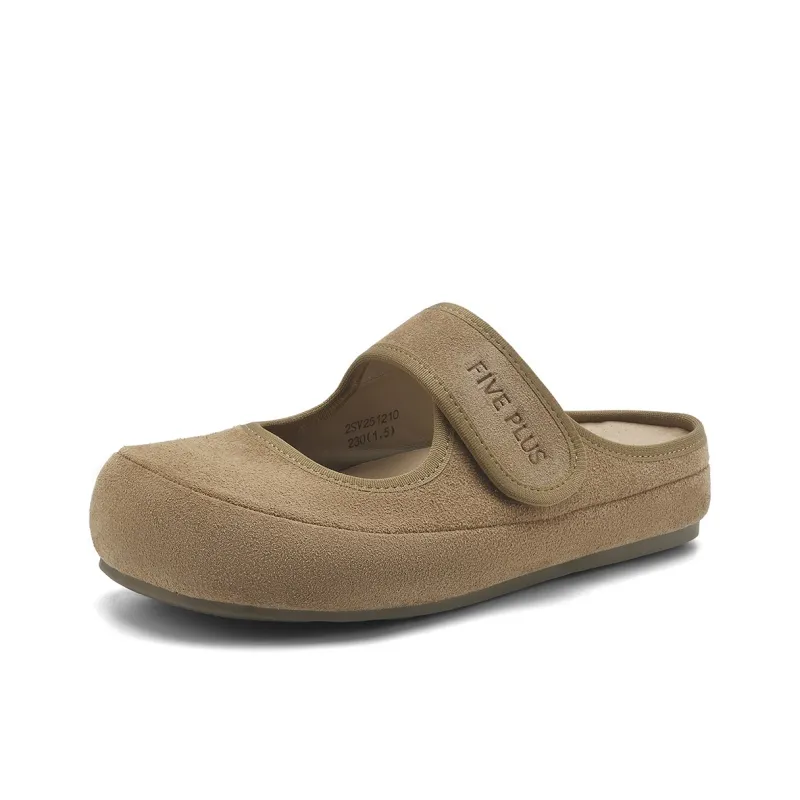 FIVE PLUS Abrasion Resistant Slip Resistant Wrap toe Slippers Women's-0