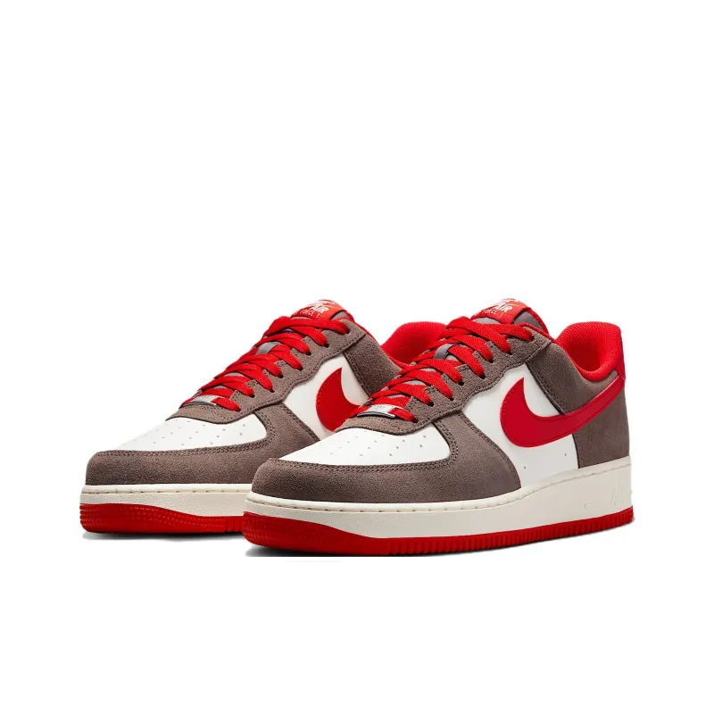 Nike Air Force 1 Low '07 LV8 Cave Stone University Red-2