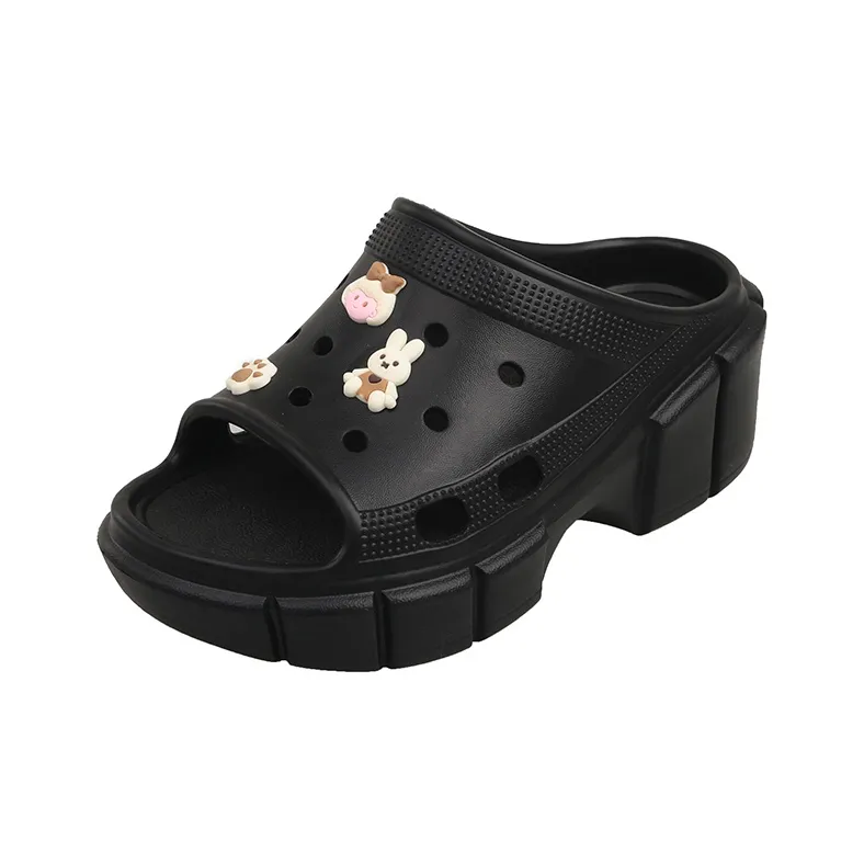 NANJIREN EVA Slip Resistant Odor Resistant Cushioning Slide Slippers Women's-3
