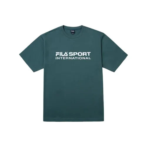 FILA T-Shirts Unisex Green