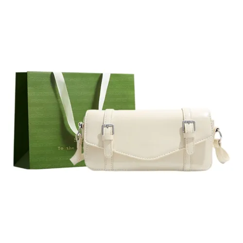 Three Ducklings PU Shoulder Bag Regular Women's White/Blue/Pink/Green/Black