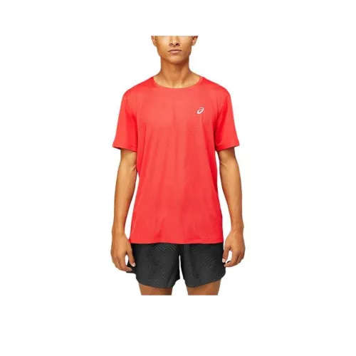 Asics Ventilate Short Sleeve Top T-Shirt Men's Electric Red