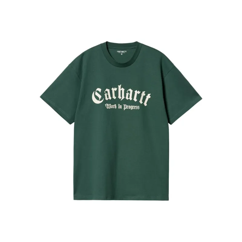 Carhartt WIP T Shirt Men's Fine Parsnip Color-0