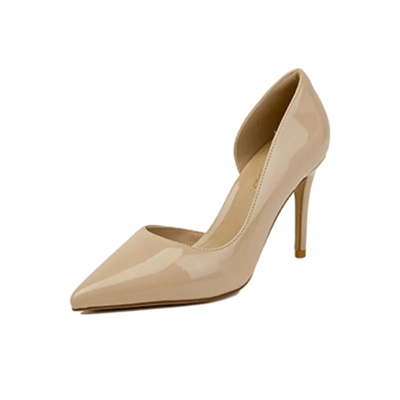 Than Than Me Slim Heel High Heels Women's-4