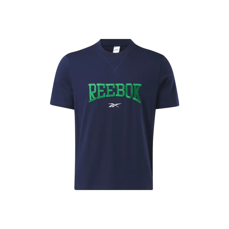 Reebok Classics Varsity T-Shirt Unisex Marine Blue-0