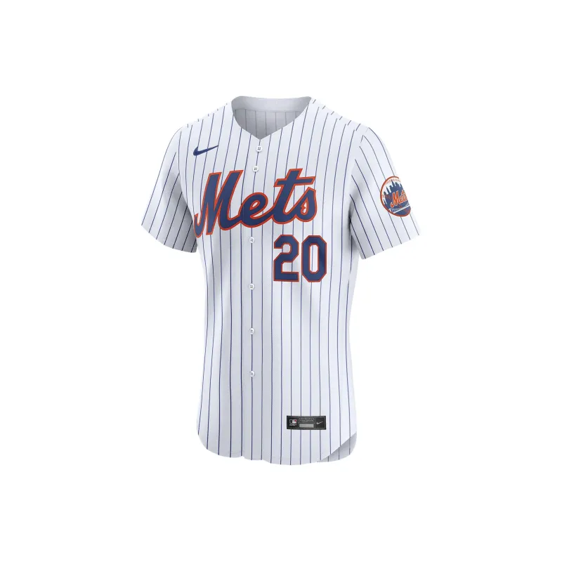 Nike Pete Alonso New York Mets Men's Nike Dri FIT Adv Mlb Elite Jersey-0