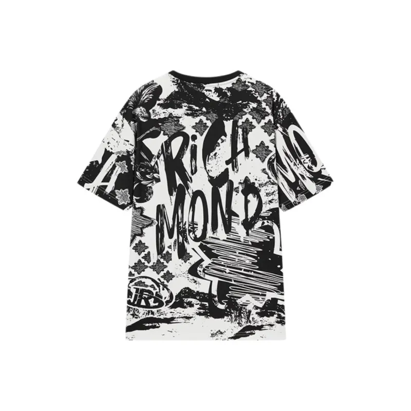 JOHN RICHMOND SS25 T Shirt Men's Raw White Plant-1