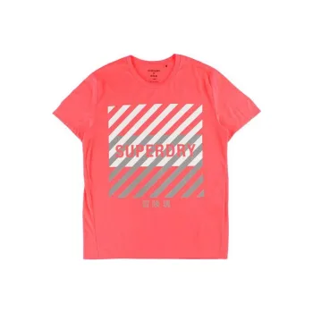 SUPERDRY T-Shirts Men Red