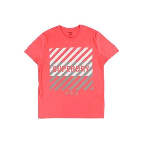 SUPERDRY T-Shirts Men Red