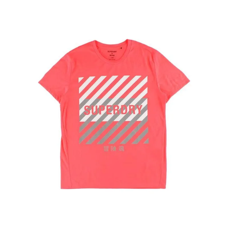 SUPERDRY T Shirts Men Red-0