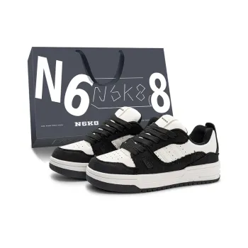 N6K8 Anti Slip Wear Resistant Low Top Skateboard Shoes Unisex