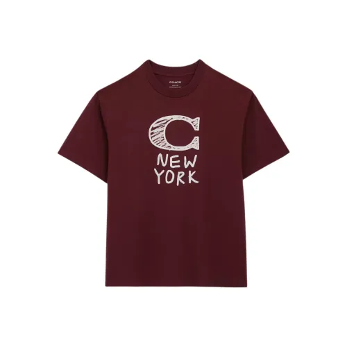 COACH Men's Outlet Signature T Shirt PORT