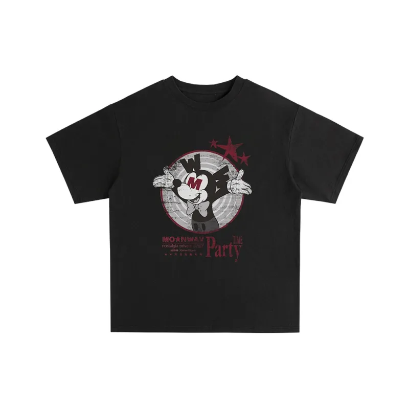MOONWAV Short Sleeved T Shirts Unisex-0