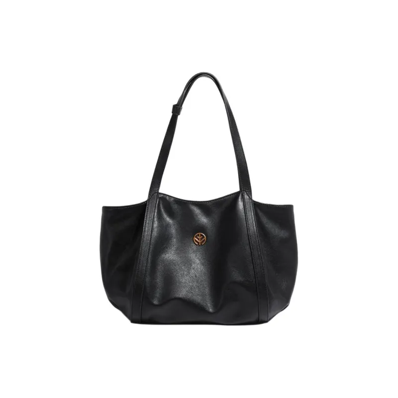 H YXIANG PU Portable Crossbody Bag, Shoulder Bag Regular Women's Black/Brown-0