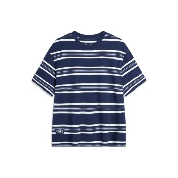 LiNing Sports Life Collection T Shirt Unisex Dark Ship Blue