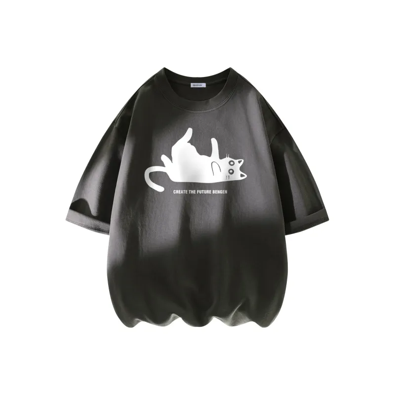 BENGEN T Shirts Unisex-4
