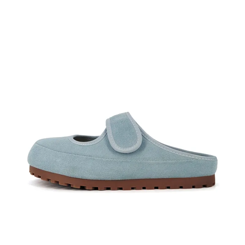 Xuanbaihui Rubber Sole Wrap toe Slippers Women's-4
