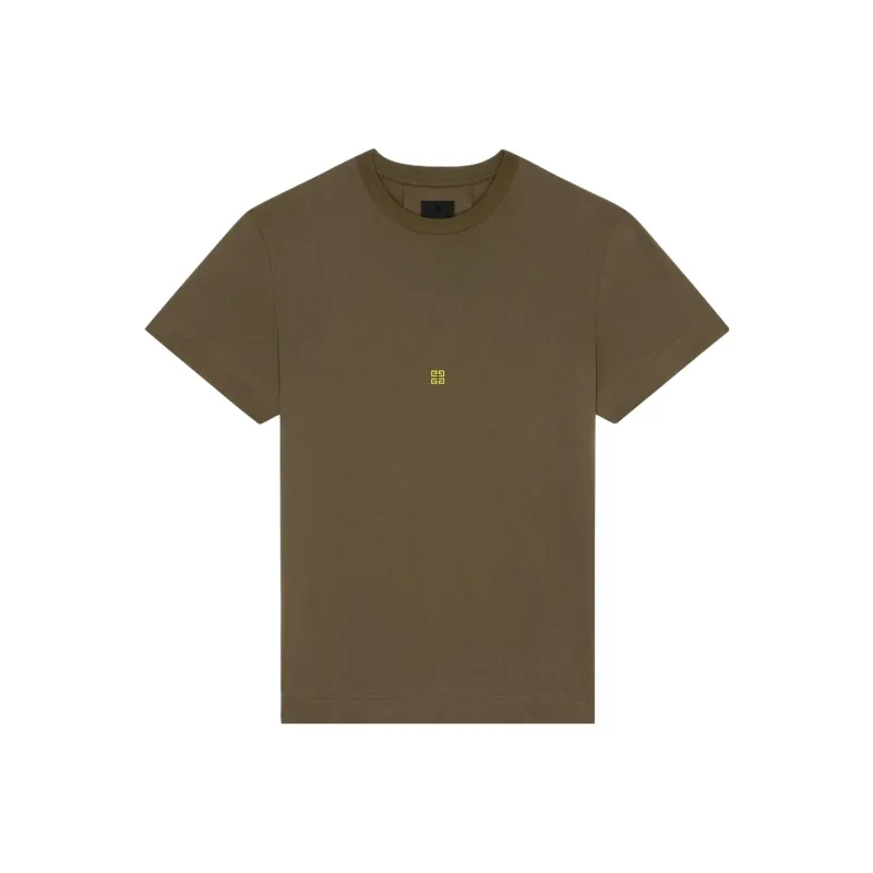 Givenchy 4G Embroidered Crewneck T Shirt-4