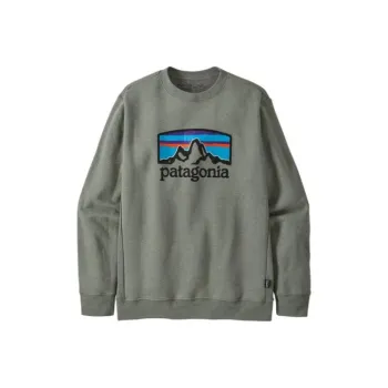 Patagonia Long-Sleeved T-Shirts Unisex Raindrop Green