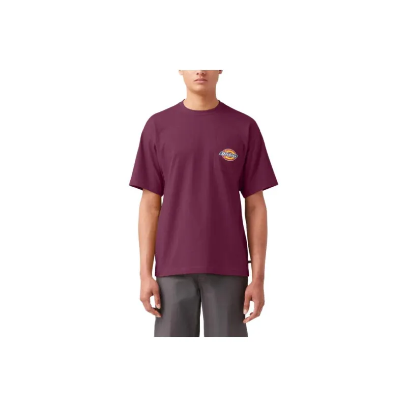Dickies Chest Logo Pocket T-Shirt Men's Purple-0