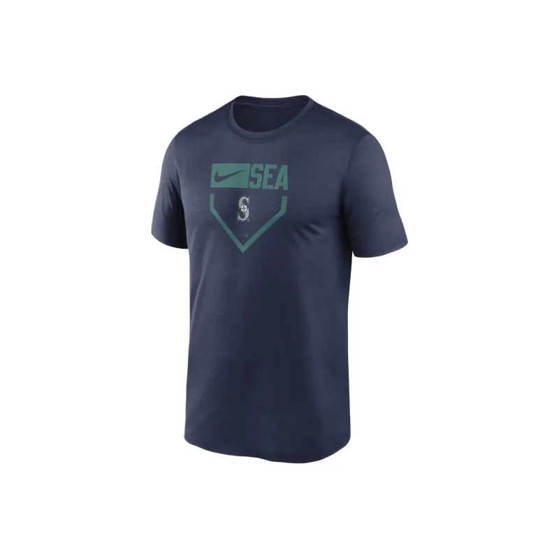 Nike Seattle Mariners Home Plate Icon Legend T-Shirt Men's Marine Blue-0