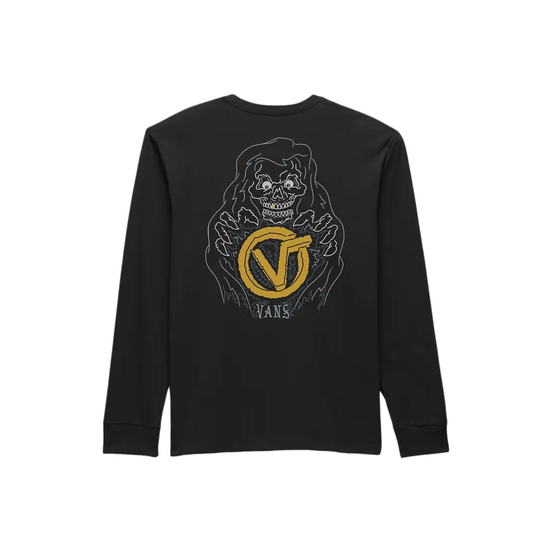 Vans Reapen Long Sleeve T-Shirt T-Shirt Unisex Black-0