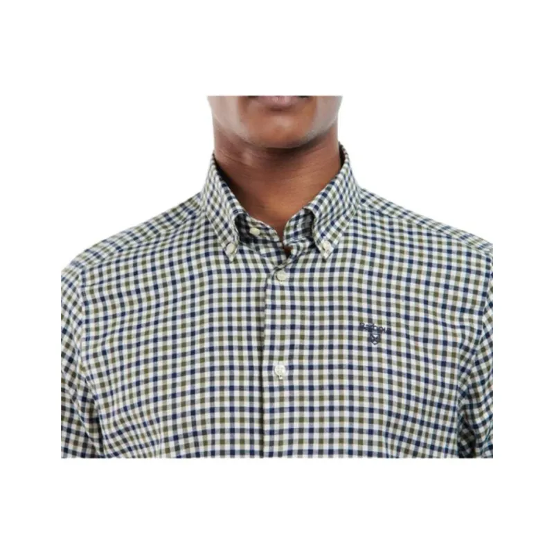 BARBOUR Shirts Men Olive-4