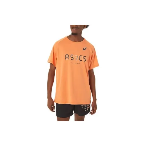 Asics T-Shirts Men Orange