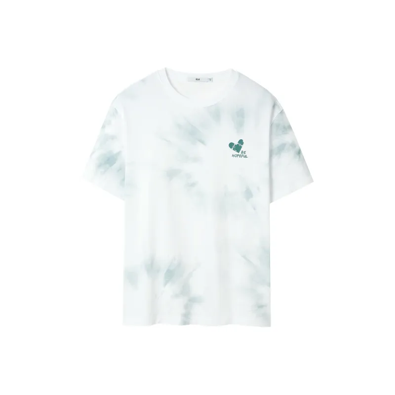 HLA T Shirts Men Ecru Pattern W0-0