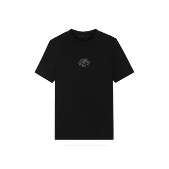 DAVID NAMAN SS24 T Shirt Men's Black
