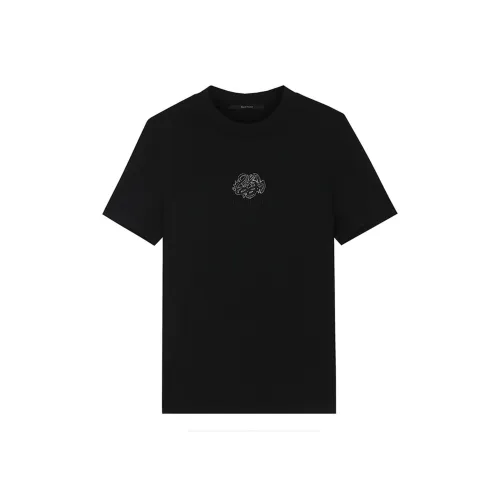 DAVID NAMAN SS24 T Shirt Men's Black