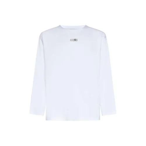 MM6 Maison Margiela Crewneck Long Sleeved T Shirt