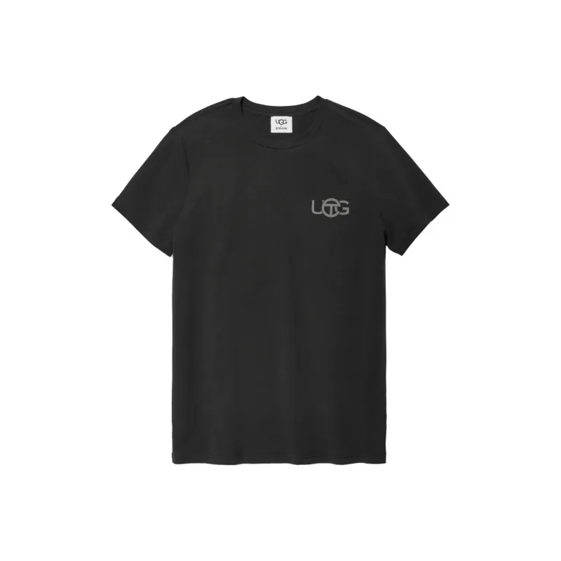 UGG All Gender Telfar Logo Tee T-Shirt Men's Black-0