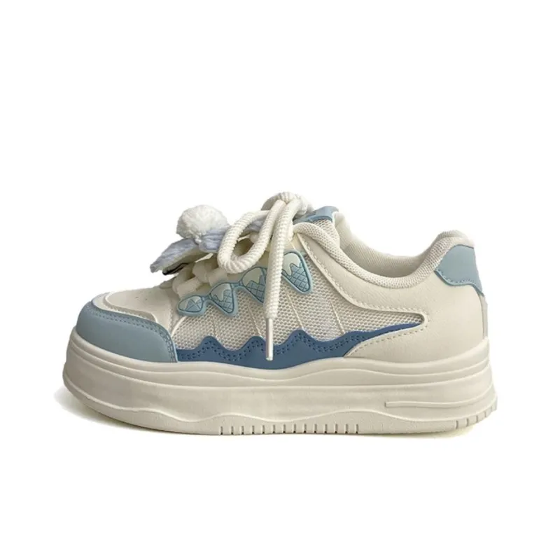 Than Than Me Slip Resistant Low Top Skateboard Shoes Women's-4