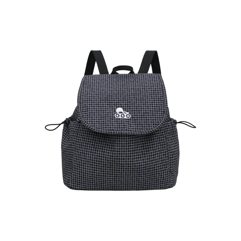 SUN EARTH &U Nylon Backpack Unisex Black-0
