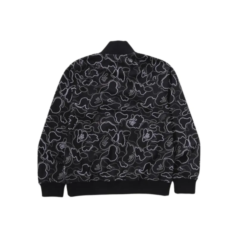 A BATHING APE Neon Camo Jacquard Track Jacket-1
