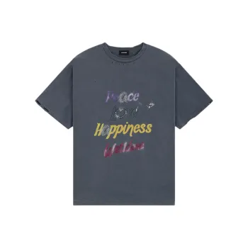 WE11DONE Slogan print Cottton T shirt