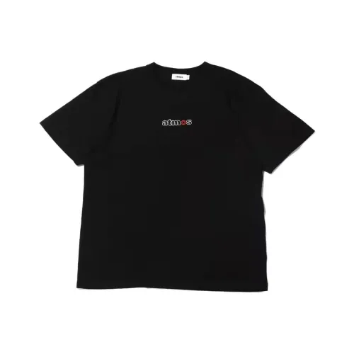 CLOTTEE ATMOS 협업 모델 블랙 남녀공용 티셔츠