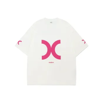 Guuka Short Sleeved T Shirts Unisex Cream White
