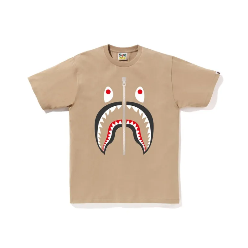Bape Splinter Camo Shark Tee-0