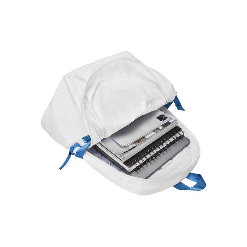 DRACONITE Polyester Student Backpack Regular Unisex White-17