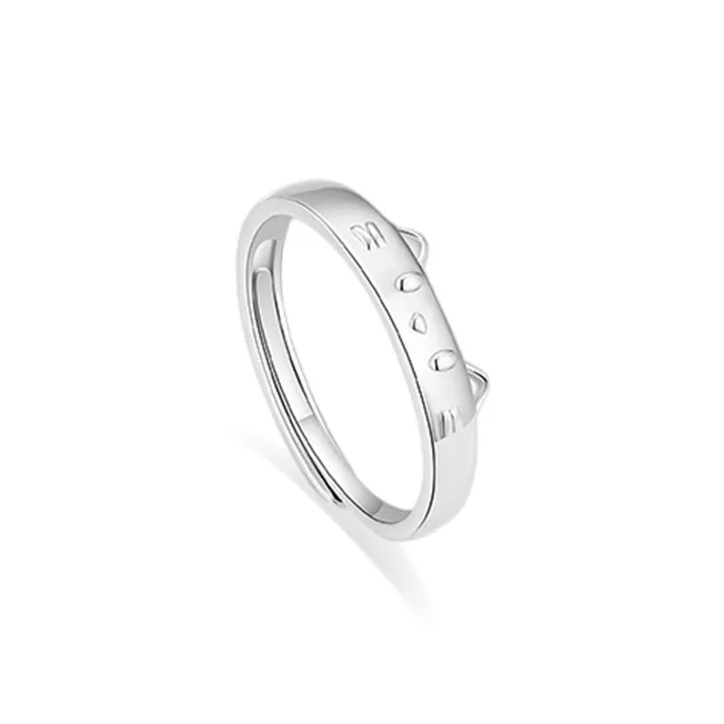 Shiban S999 Fine Silver Rings Unisex-3