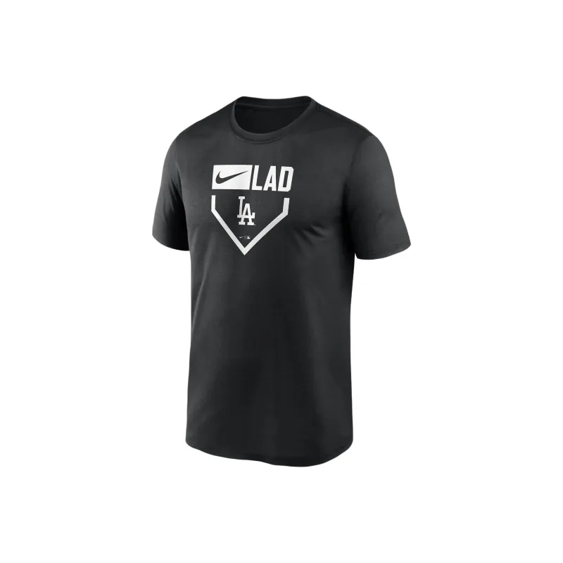 Nike Los Angeles Dodgers Home Plate Icon Legend T-Shirt Men's Black-0