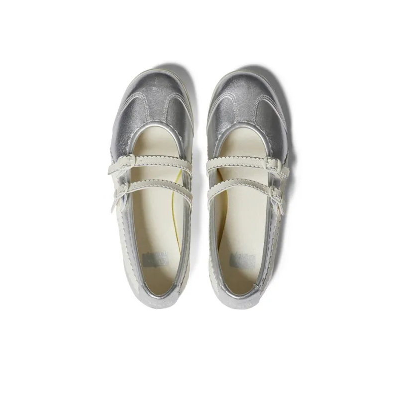Asics Onitsuka Tiger Mexico 66 Tgrs Silver Cream Women's-5