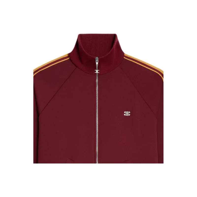 CELINE Tracksuit Jacket In Double Face Jersey-3