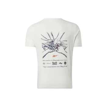Reebok BB BASKETBALL AAWH HOOP T-Shirt Men's Ecru